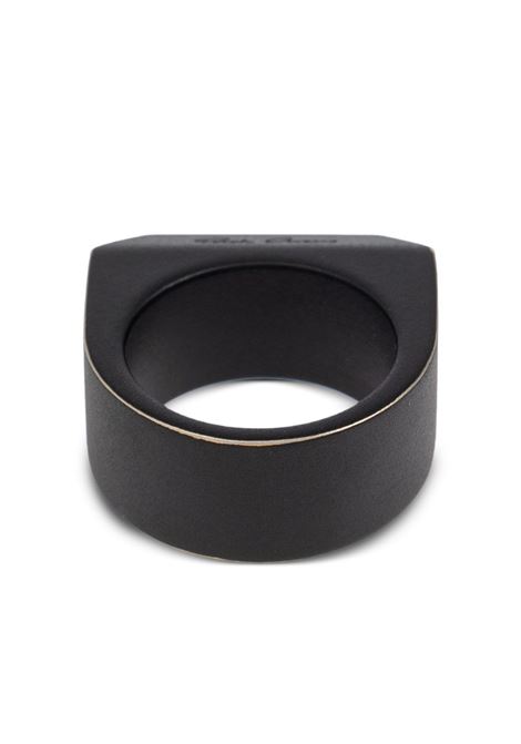 Anello geometrico in nero Rick owens - unisex RICK OWENS | RJ0000049MMTKHS129